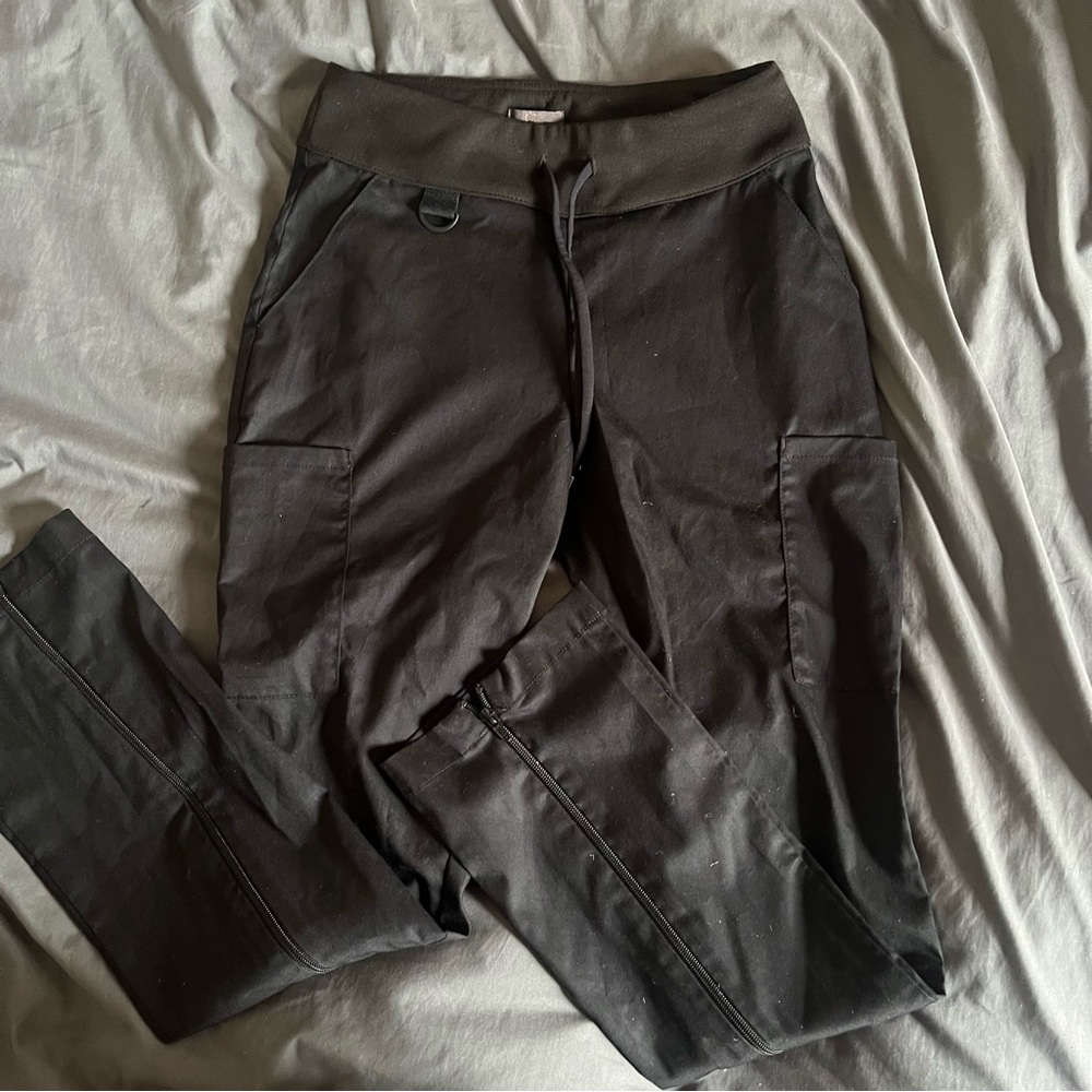 Black Scrub Pants
